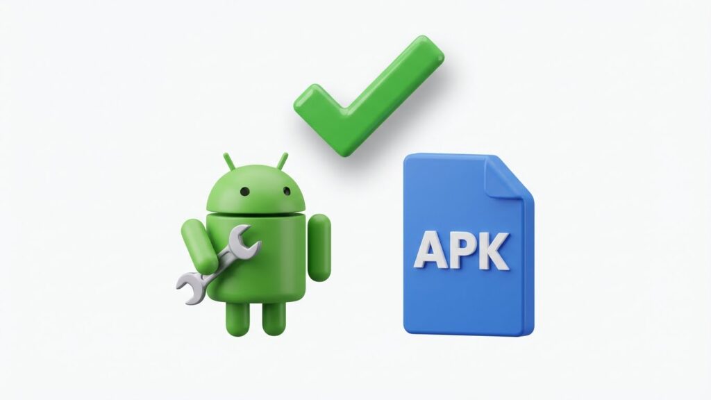 3D icon representing the fix for Alight Motion App Not Installed error on Android.